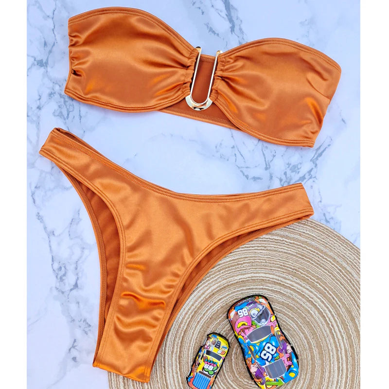 Bold Curve Bikini – Traje de Banho Feminino Europeu e Americano