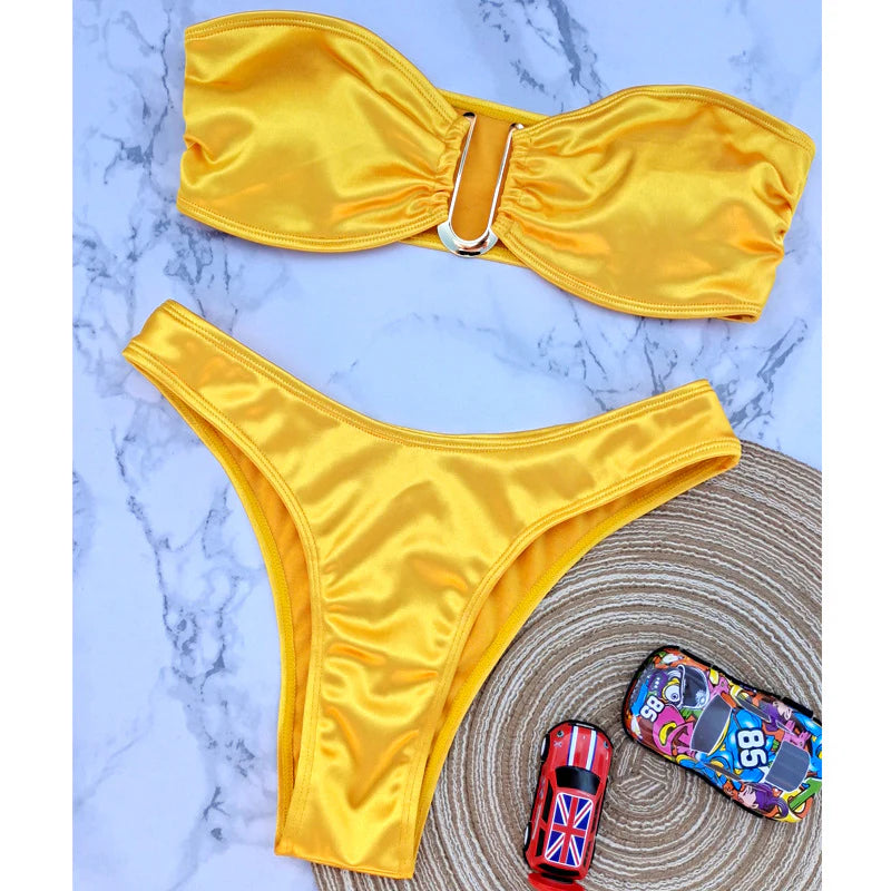 Bold Curve Bikini – Traje de Banho Feminino Europeu e Americano